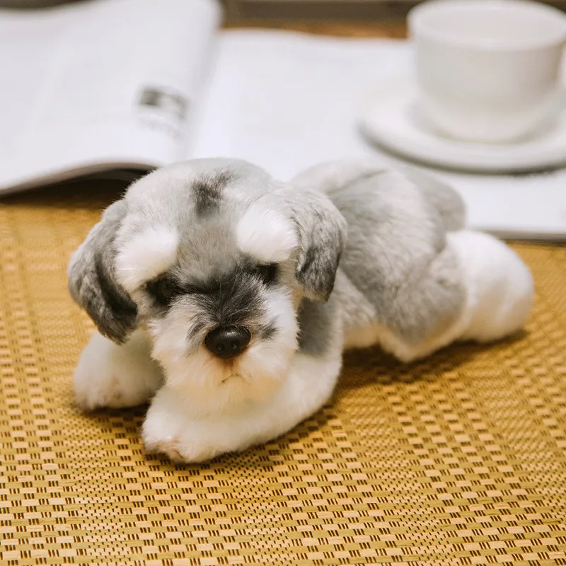 High Quality Simulation Bichon Frise Dog Plush toy Stuffed Korea Lifelike Pomeranian Dog puppy Toys Home Decor Kids brithday - Image 7
