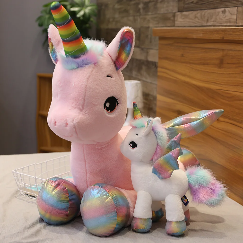 Giant Size Unicorn Plush Toy Soft Stuffed Cartoon Doll Animal Horse - Birthday Gift Adults - Image 5