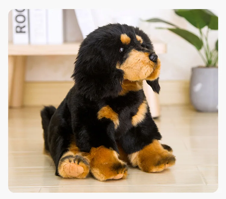 simulation Tibetan Mastiff plush toy about 35x26cm soft dog doll kids toy Christmas gift w2883