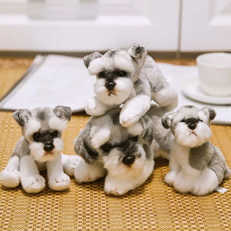 High Quality Simulation Bichon Frise Dog Plush toy Stuffed Korea Lifelike Pomeranian Dog puppy Toys Home Decor Kids brithday - Image 5