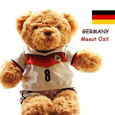 Plush Football Player Teddy Bear Doll – Soft Soccer Player Plush Toy, Kids Stuffed Animal Gift & Souvenir - Image 11