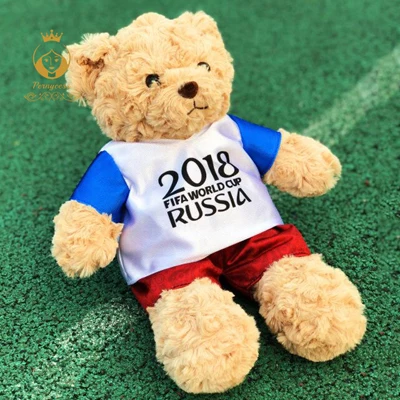 Plush Football Player Teddy Bear Doll – Soft Soccer Player Plush Toy, Kids Stuffed Animal Gift & Souvenir - Image 23