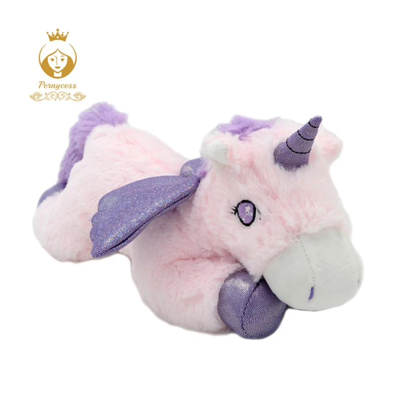 1PCS 30CM Simulation Stuffed Animals Cute Unicorn Plush Toys Angel Pony Doll Home Decoration Children Gifs - Image 2