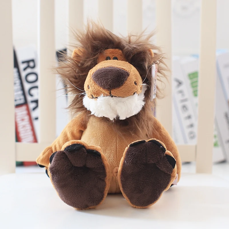 1pc 25cm Cute Forest Animal Giraffe Plush toy Stuffed Soft Baby Finger Giraffe Dolls Lovely Toys for Children Birthday Gift - Image 6