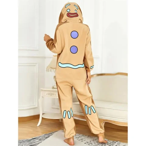 High Quality Sleepwear Adult Sleep Jumpsuit Onesie Pajama for Women Costume One-piece Pajamas