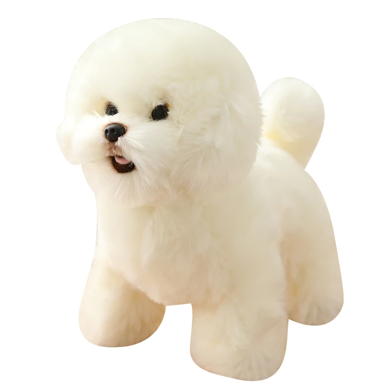 9 Kinds Dog Simulation Bichon Frise Plush Dog Toy Super Cute Likelife Corgi Dog Doll Stuffed Animal Maltese Dog Puppy Pets Toys - Image 14
