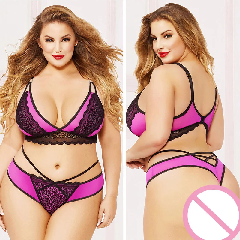 5XL Plus Size Women Lace Bodysuit Sexy Lingerie Sleepwear Mesh Lace Floral See-through Teddies Catsuit Erotic Sex Costume - Image 18