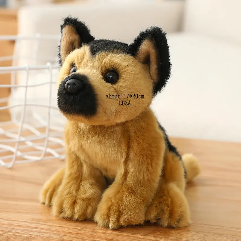 INS Like Real Prone Simulation Cat Dog Plush Doll Stuffed Pure Colors Bedroom Decor Kitten Toy Pets Animal Kids Christmas Gift - Image 17