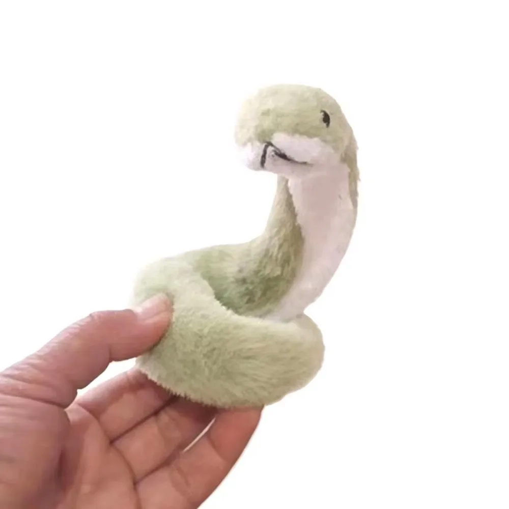 Plush Year of The Snake Plush Toy Little Snake Wrap Around Arm Snake Stuffed Plush Doll Comfort Cartoon Green Snake Animal Doll - Image 10