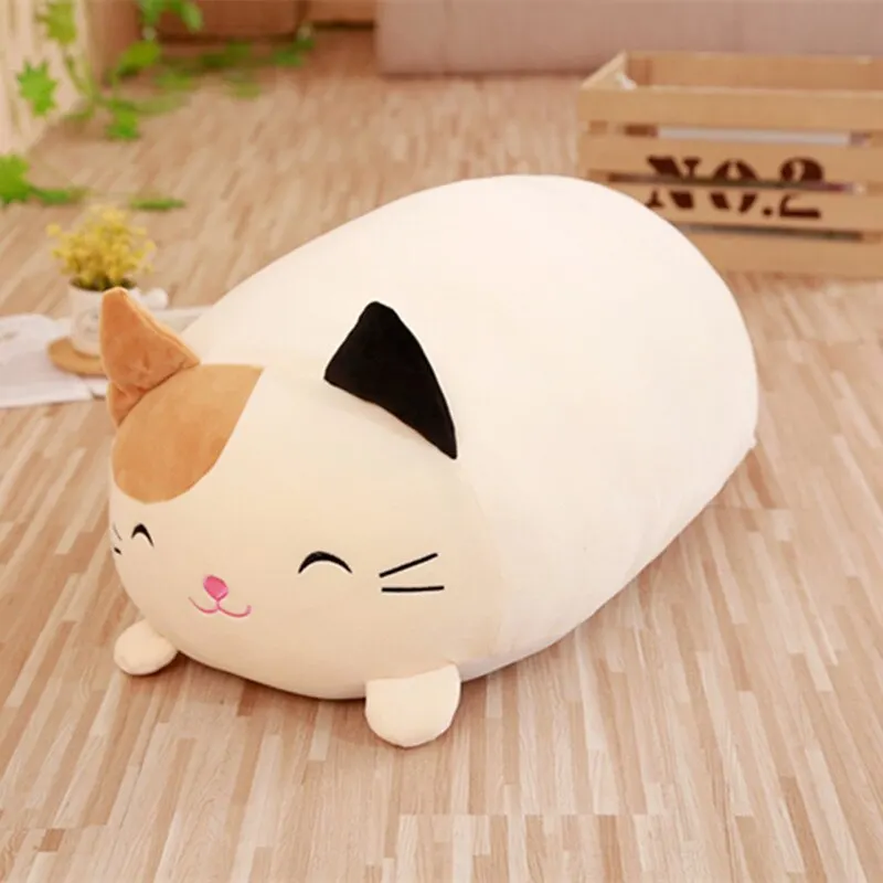 Hot Sale Soft Animal Pillow 28/60cm Cute Cat Pig Dog Frog Plush Toy Stuffed Lovely Kids Birthyday Gift - Image 3