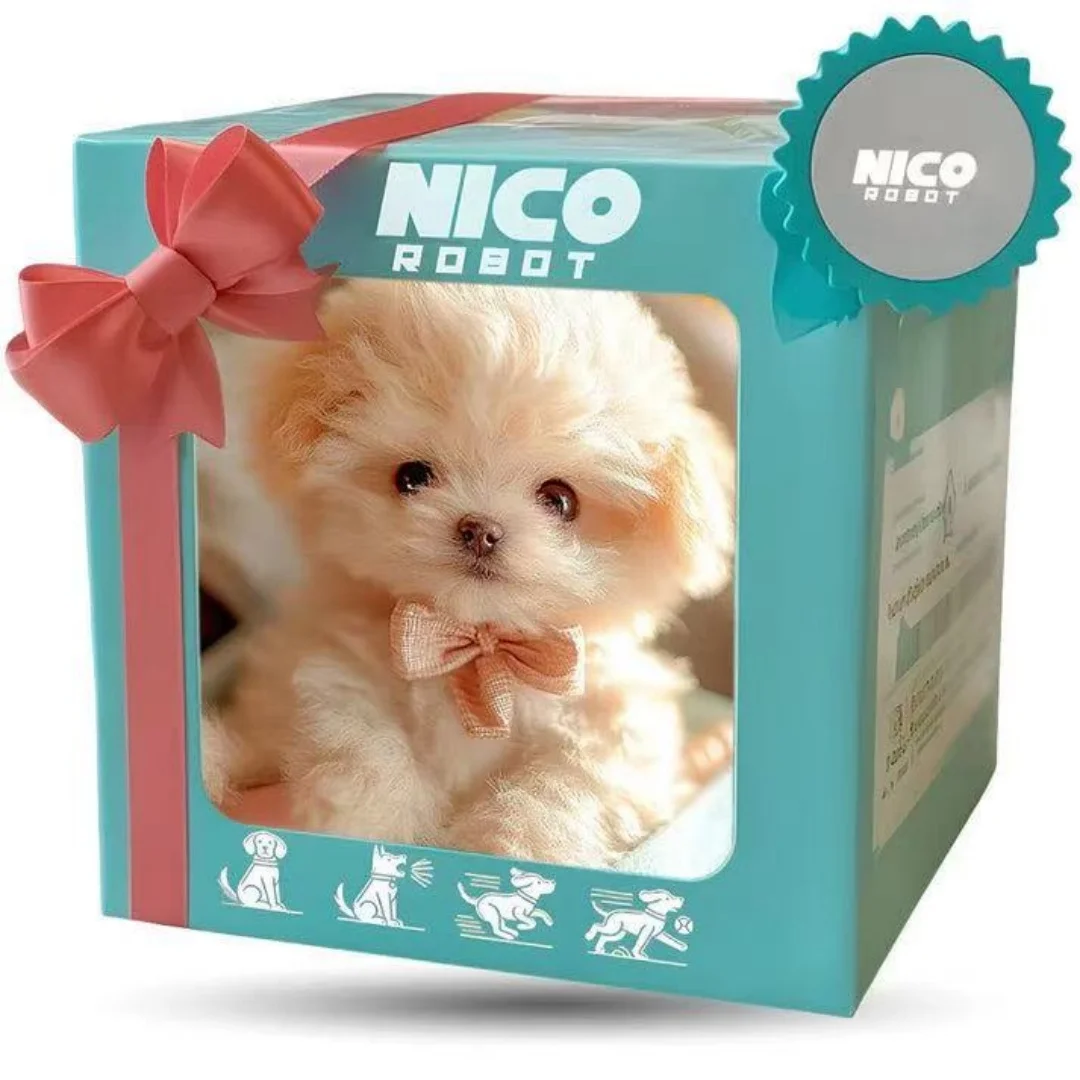 New Cute Plush Robot Puppy Interactive Walking Simulated Puppy Barking Tail Wagging Puppy Plush Toy Chilren(Without Battery) - Image 5