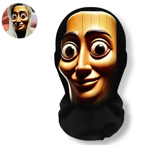 3D Printed Full Face Mask – Realistic Cosplay Costume Mask for Halloween, Parties & Events