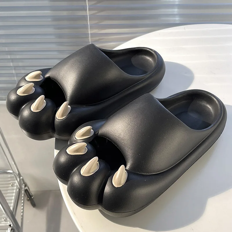 Cute Tiger Paw Slippers for Men & Women | Cartoon Claw Summer Slides - Image 7