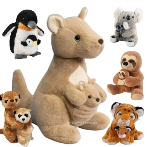 Kawaii Koala Mother And Child Series Plush Doll