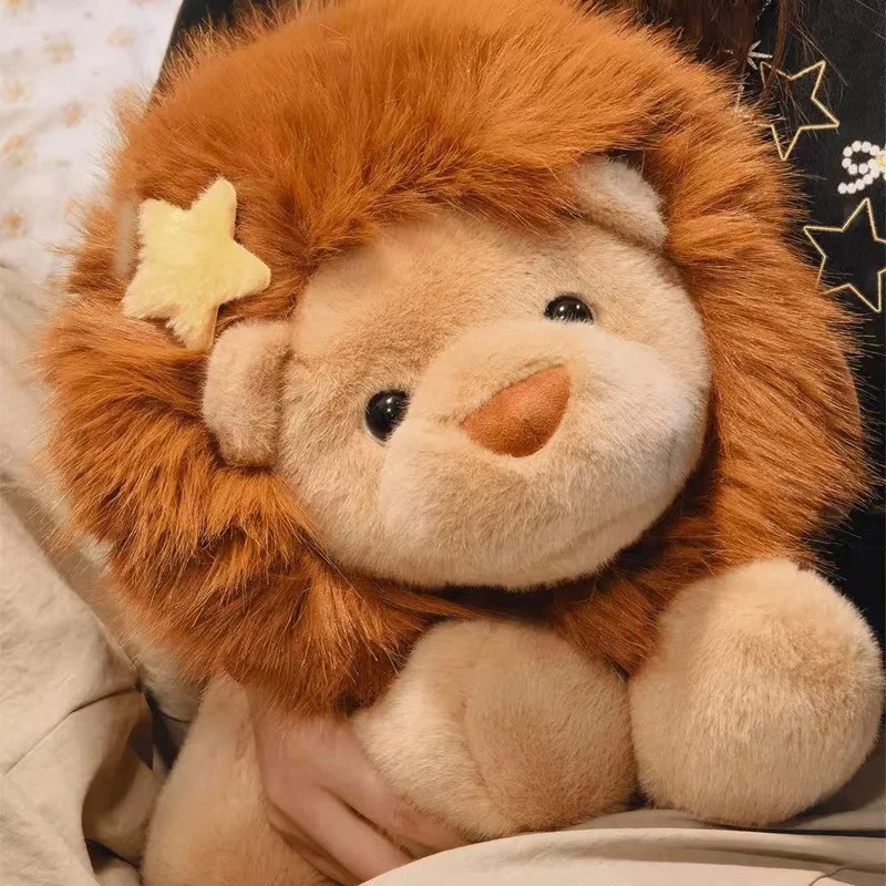30-55cm Super Soft Kawaii Lion Plush Toys Stuffed Animals Cartoon Cute Lion Dolls Toys for Kids Room Decor Boys Birthday Gifts - Image 2