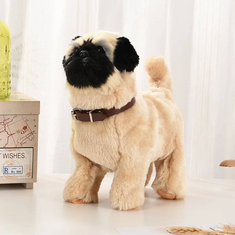 New Simulation Robot Dog Electronic Pet Sound Control Walking Nodding Music Touch Control Robot Animal Pet Children Toy Gifts - Image 5
