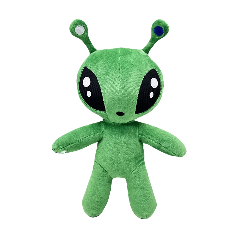 30cm Green Alien Plush Toy Anime Tentacle Horn Alien Monsters Horror Doll Boys Girls Soft Toys Stuffed Throw Pillow Kids Gifts - Image 2