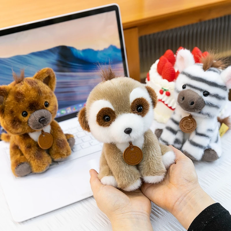 Nice Lifelike Lion Plush Toy Zebra Cute Simulated Elephant Doll Soft Stuffed Animals Boar Plushie Kids Birthday Xmas Gift Dog - Image 6
