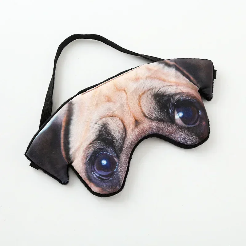 3D Animal Dog Tiger Fox Eye Mask Soft Lightproof Sleeping Eye Covers for Woman Man To Sleep Better for Travel Nap Rest Masks - Image 5