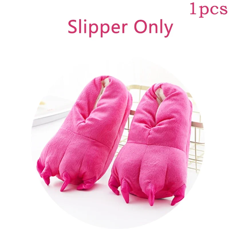 Pink Leopard Kigurumi Unicorn Pajamas Sets Flannel Animal Pyjamas Ladies Winter Nightie Sleepwear Homewear Cosplay Slipper - Image 9