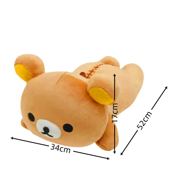 Anime Rilakkuma Cartoon Plush Doll Soft bear Toys Kawaii Room Decor Teddy Bear Plushies Cute Couple Bear Xmas Gifts For Girls - Image 12