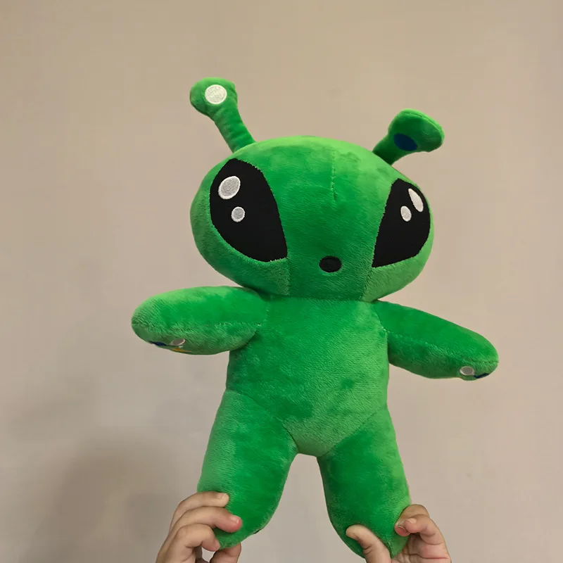30cm Green Alien Plush Toy Anime Tentacle Horn Alien Monsters Horror Doll Boys Girls Soft Toys Stuffed Throw Pillow Kids Gifts - Image 3