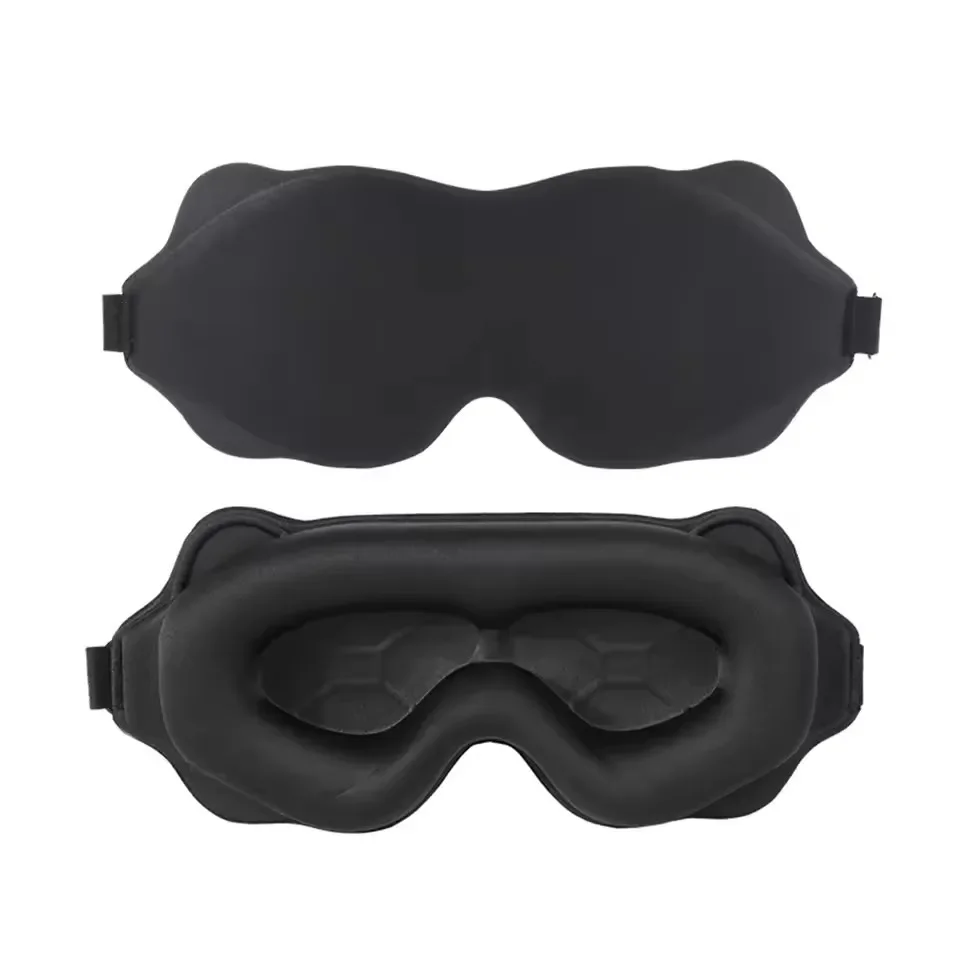 Sleep Eye Mask Weighted for Side Sleeper Men Women 3D Contoured Sleeping Mask No Eye Pressure 100% Blockout Soft Comfortable Eye - Image 11