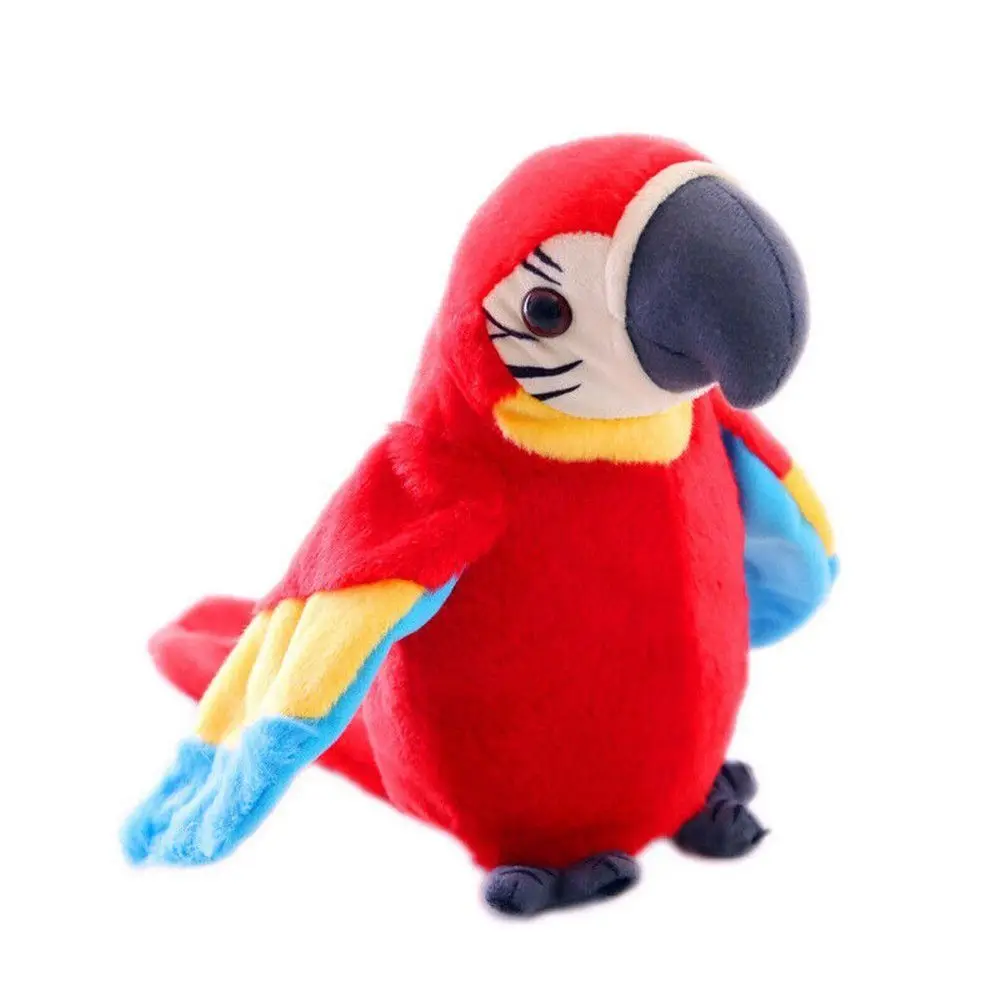 Interactive Talking Parrot Plush Toy – Voice Repeating, Mimicking & Moving Stuffed Bird Gift for Kids - Image 8