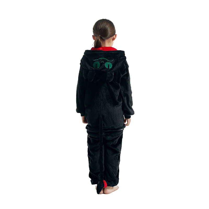 Kids Children Pajamas Toothless how to train your dragon Onesies Girls Boys Animal Cartoon Cosplay Costumes For Halloween - Image 6