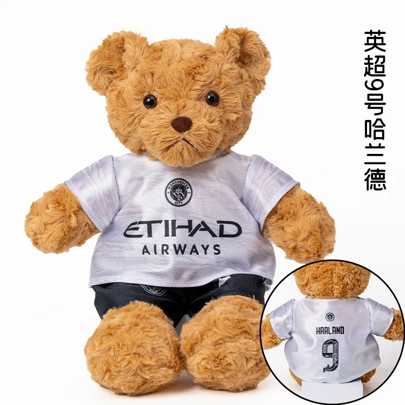 Plush Football Player Teddy Bear Doll – Soft Soccer Player Plush Toy, Kids Stuffed Animal Gift & Souvenir - Image 5