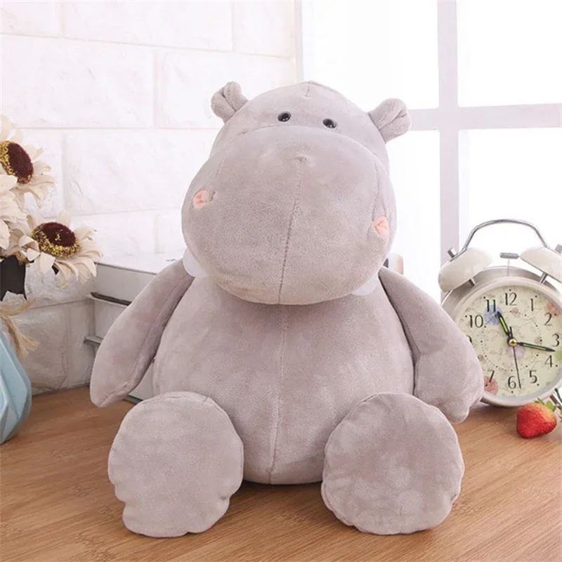 Stuffed Plush Animals Toys Soft Dolls Jungle Lion Elephant Tiger Dog Fox Monkey Deer Children Gift Kawaii Baby Kids Hobbie Toys - Image 4