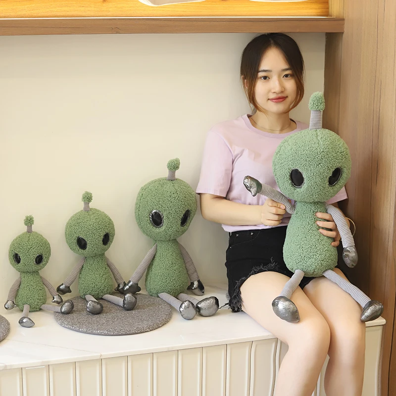 Cute Baby Alien Plush Doll Lovely Extraterrestrial Stuffed Toy Soft Peluches Playmates Birthday Gift for Children Boy - Image 5