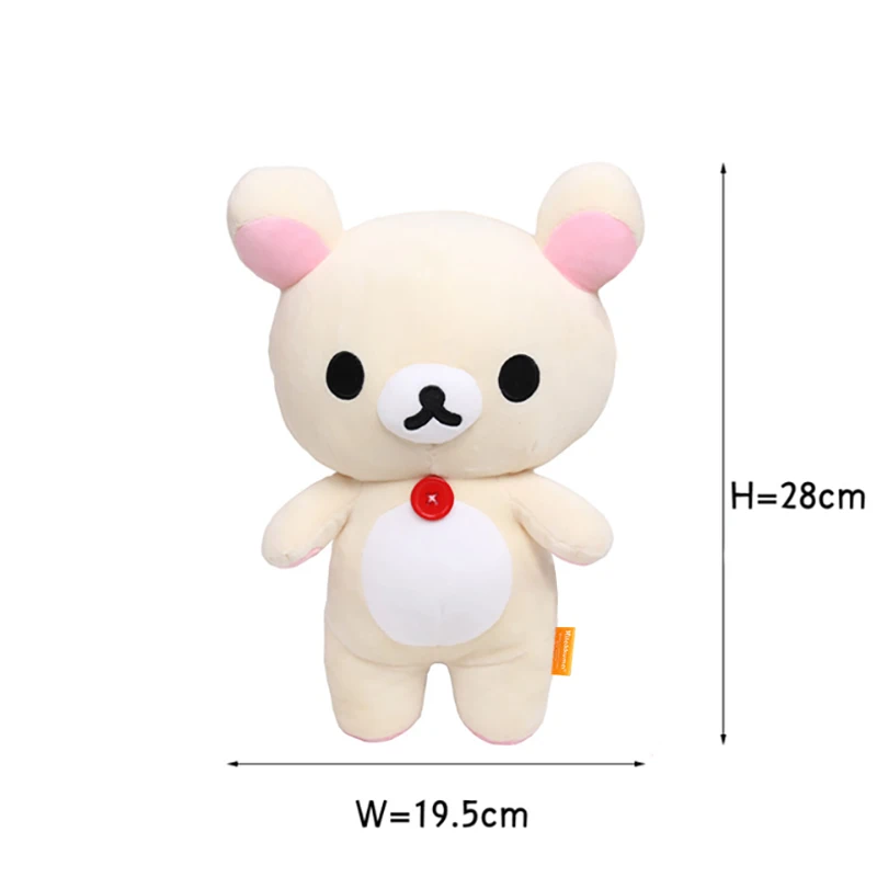 Anime Rilakkuma Cartoon Plush Doll Soft bear Toys Kawaii Room Decor Teddy Bear Plushies Cute Couple Bear Xmas Gifts For Girls - Image 14