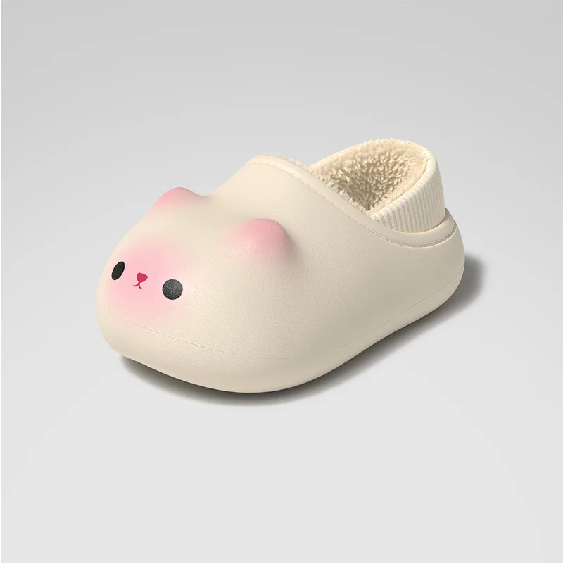 New winter warm bottom cats paws slipper - Image 12