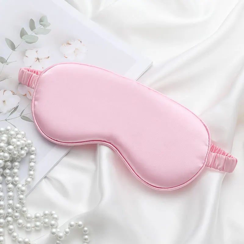 Imitated Silk Eye Patch Shading Sleep Eye Mask Eyepatch Travel Relax Cover Eyeshade Health Sleeping Shield Soft Eye Care Tools - Image 8