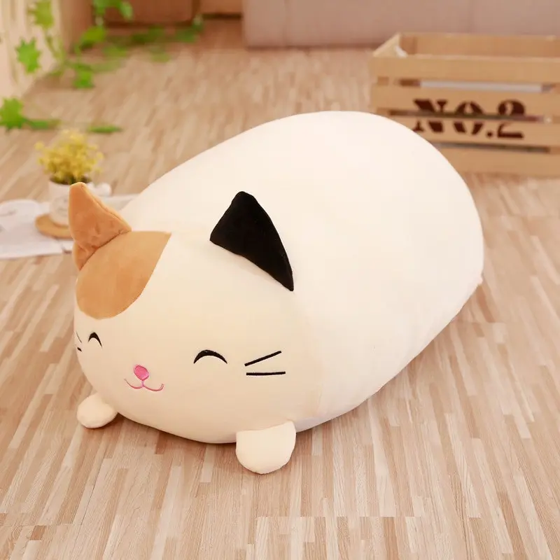Hot Sale Soft Animal Pillow 28/60cm Cute Cat Pig Dog Frog Plush Toy Stuffed Lovely Kids Birthyday Gift - Image 11