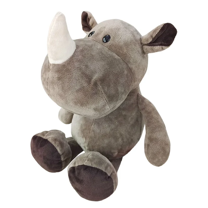Stuffed Plush Animals Toys Soft Dolls Jungle Lion Elephant Tiger Dog Fox Monkey Deer Children Gift Kawaii Baby Kids Hobbie Toys - Image 10