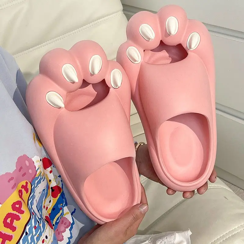 Cute Tiger Paw Slippers for Men & Women | Cartoon Claw Summer Slides - Image 4