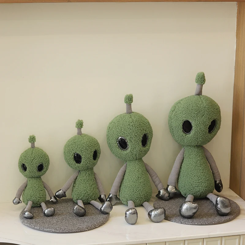 Cute Baby Alien Plush Doll Lovely Extraterrestrial Stuffed Toy Soft Peluches Playmates Birthday Gift for Children Boy - Image 4