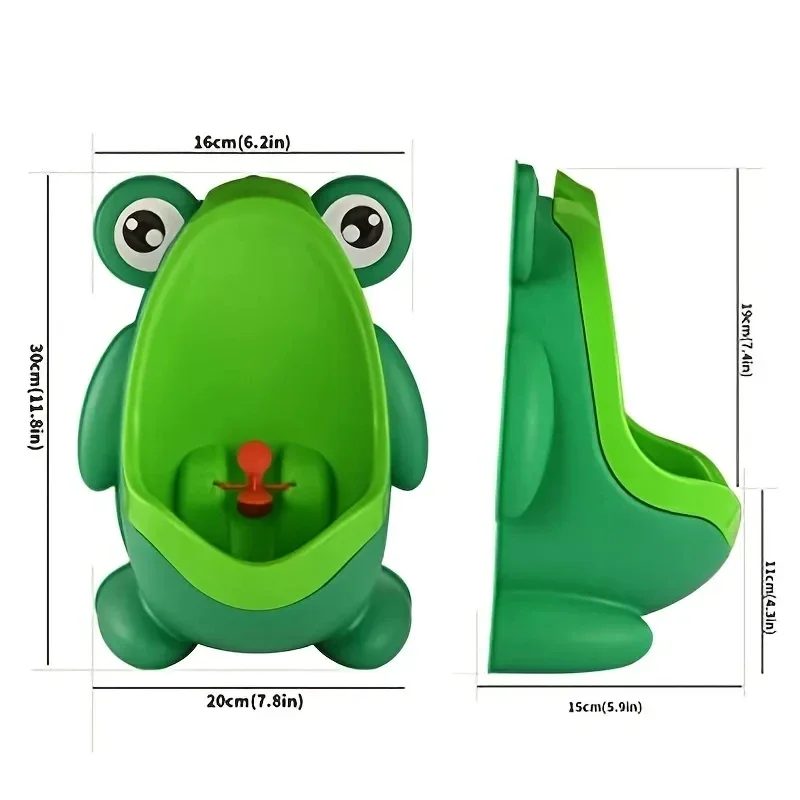 Cute Frog Boys Potty Training Urinal for Toddlers - Image 3