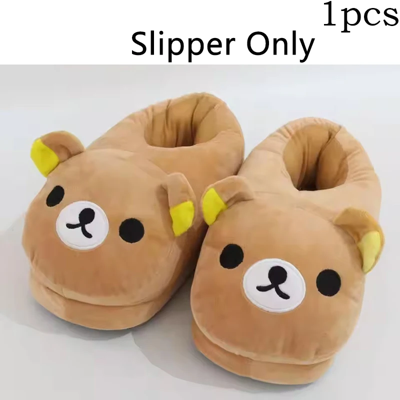 Halloween Christmas Cartoon Bear Pajama Rilakkuma Kigurumi Unicorn Adult Anime Jumpsuit Cute Cartoon Sleepwear Buttons Slippers - Image 8