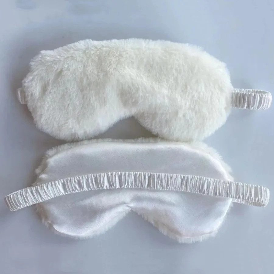 Sleeping Mask Sleeping Blindfold Soft Plush Eye Masks Cute Love Cloud Eye Cover Plush Mask Eyepatch Nap Health Eye Cover - Image 6