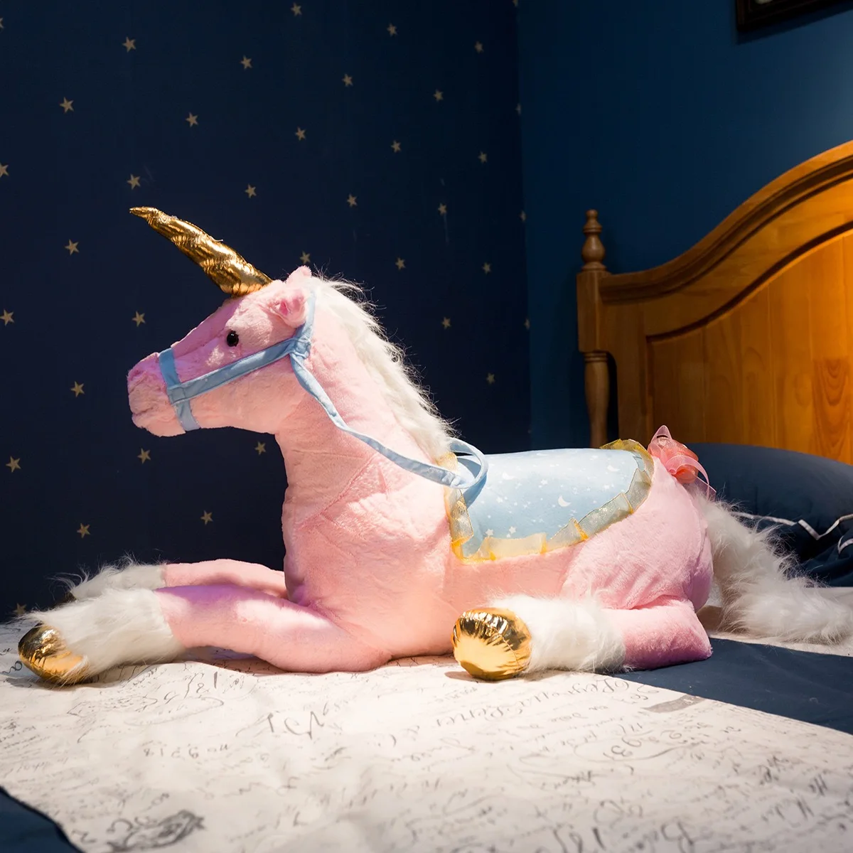100cm Lovely Unicorn Plush Toy Stuffed Animals Large Size Unicorn Soft Doll Gift for Chindren Kids Toys - Image 2