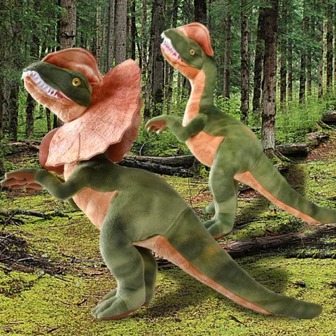 Jurassic Park Dilophosaurus Dinosaur Plush Toy