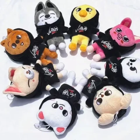 SKZoo Pillow Cute Animal Shape Car Sofa Dual-purpose Pillow Hat Wearable Birthday Gift for Children Couple Stray Kids SKZoo
