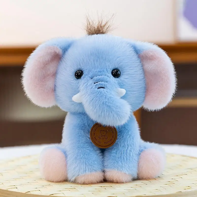 Nice Lifelike Lion Plush Toy Zebra Cute Simulated Elephant Doll Soft Stuffed Animals Boar Plushie Kids Birthday Xmas Gift Dog - Image 8