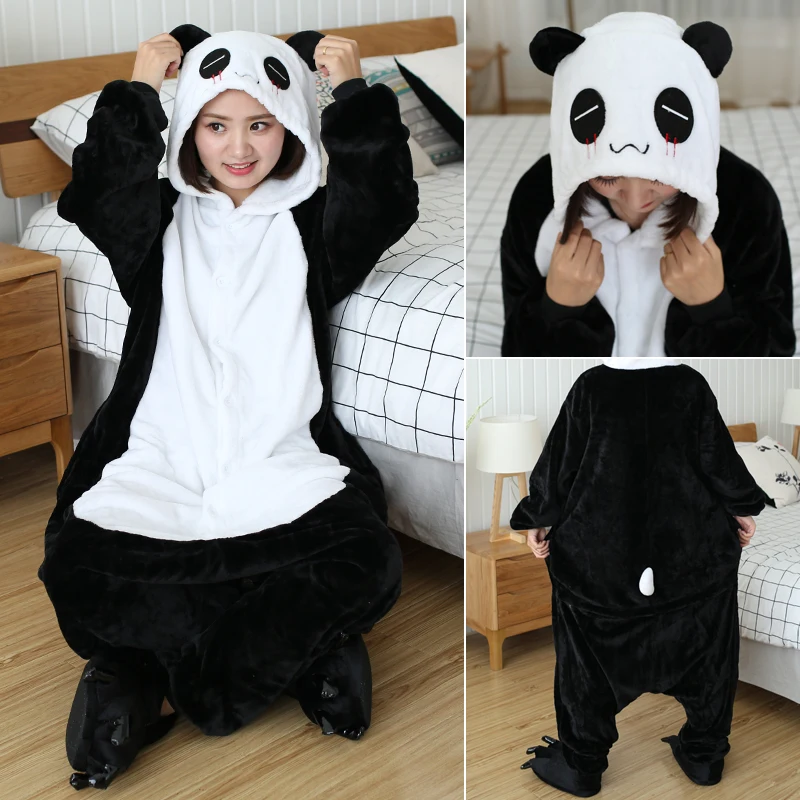 Kigurumi Unicorn Animal Pajamas Unisex Adults Frog Cartoon Onesies Pyjamas Halloween Christmas Family Party Homewear Costumes - Image 14