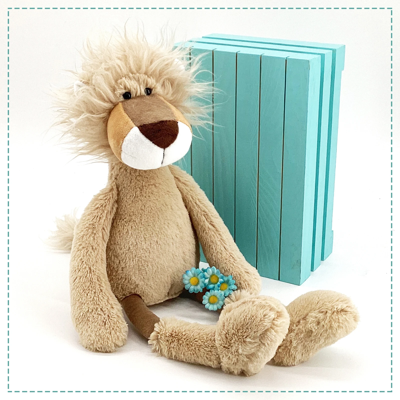 Nice Stuffed Lion High Quality Cute Lion 45cm The Plush Toys Soft Stuffed Animals doll Educational Toys For Children - Image 4