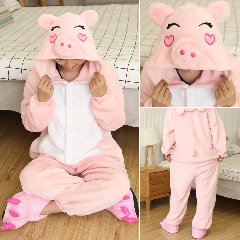 Kigurumi Unicorn Animal Pajamas Unisex Adults Frog Cartoon Onesies Pyjamas Halloween Christmas Family Party Homewear Costumes - Image 10