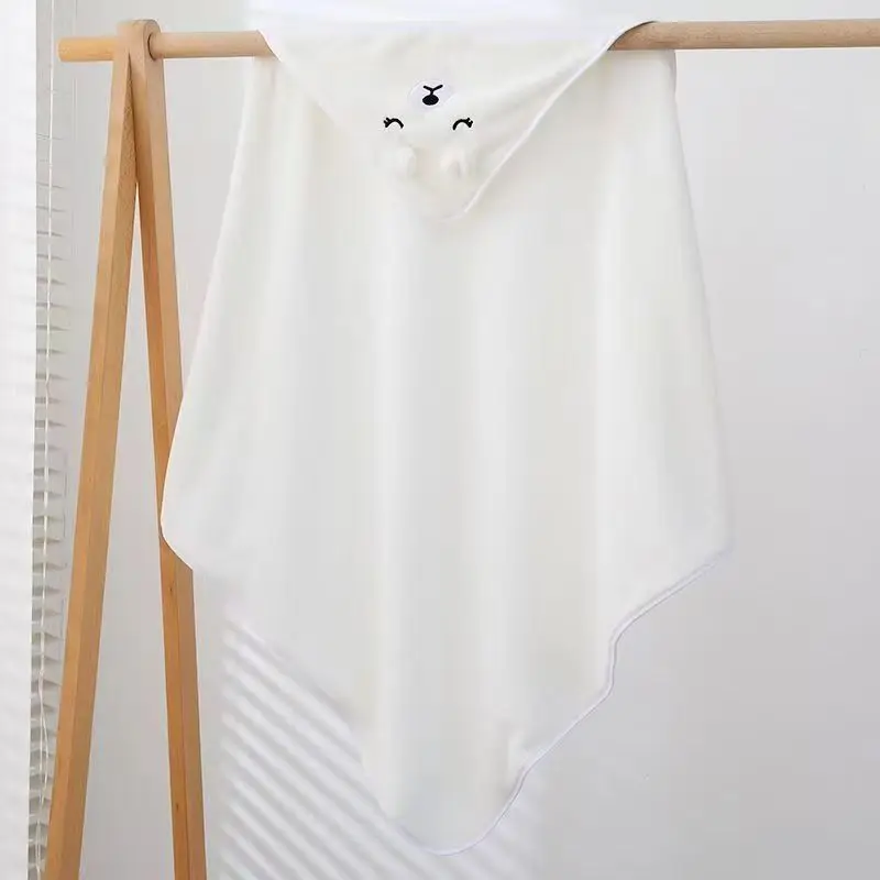 Baby Animal-Shaped Bathrobe, Quick-Absorbing Soft Hooded Bath Towel, Baby Wrap Blanket, Suitable for Bathroom, Beach, and Multiple Bathing Scenarios, a Holiday Gift for Children - Image 2